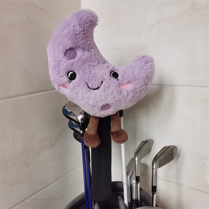 Driver Golf Titanium - CartoonThe Moon Golf Driver Headcover 460cc