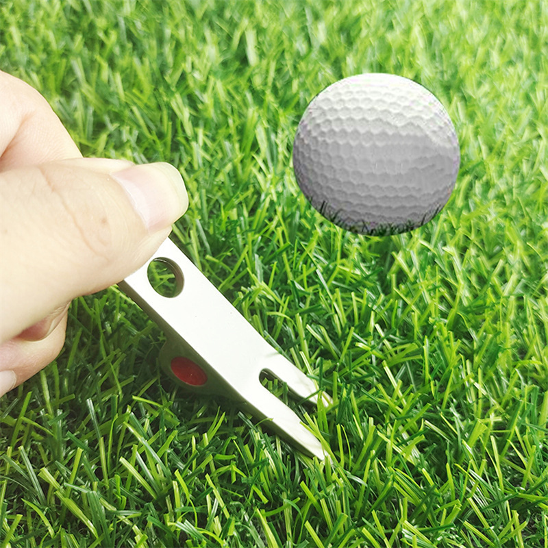 Divot Repair Tool - New Zinc Alloy Golf Fork For