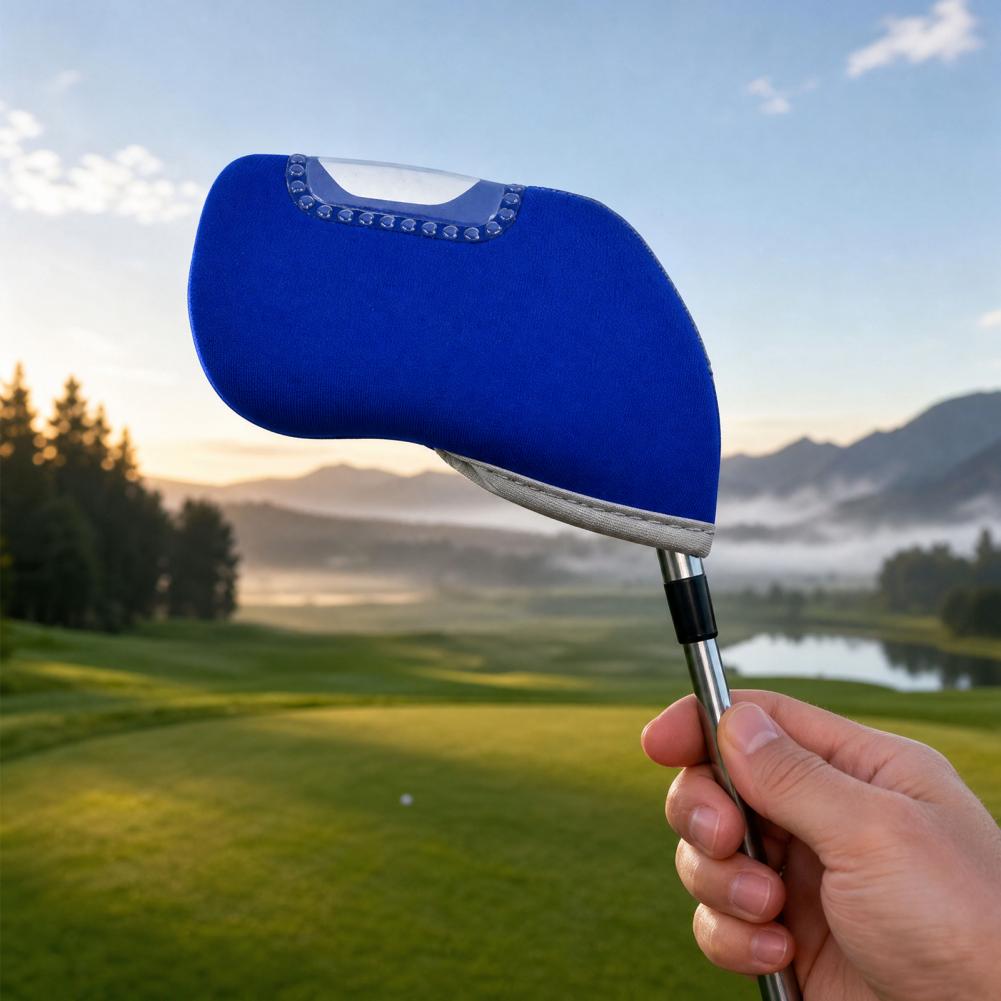 Golf Club Iron Set - Soft Golf Iron Headcovers Set, Compact