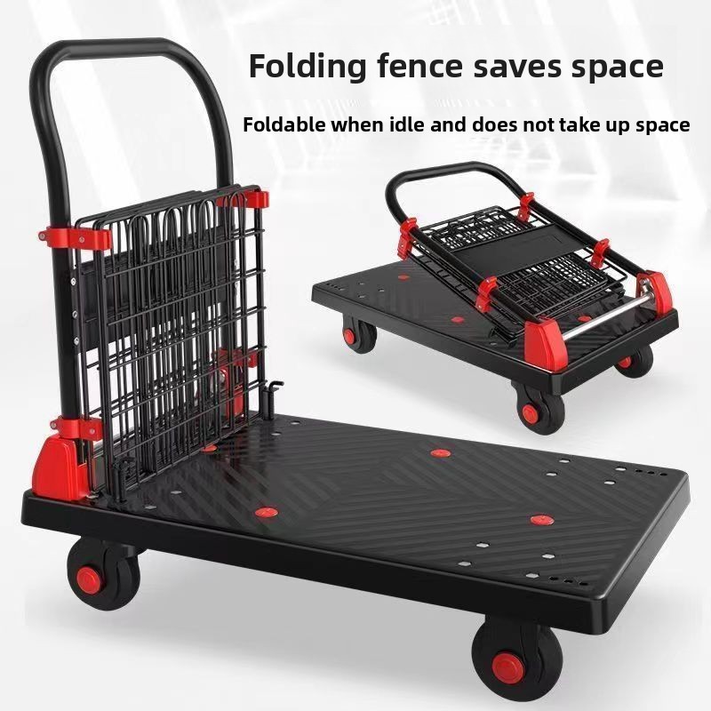 Pull Cart Fold - Fence Car Camping Folding Trailer Turnover