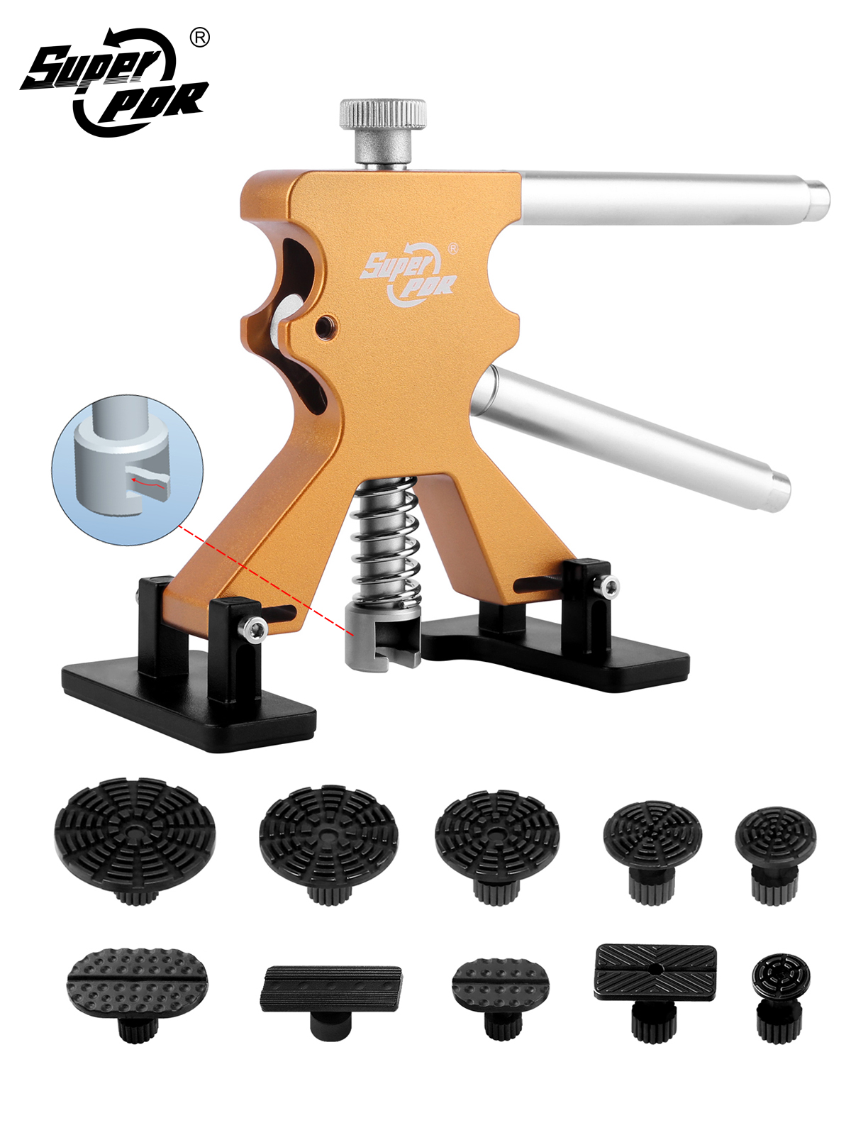 Super PDR Dent Puller Paintles - Divot Repair Tool 评论和价格