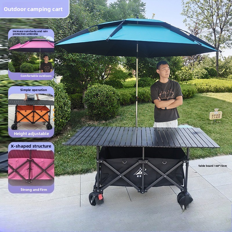 Car folding camping Lifting ta - Pull Cart Fold 评论和价格