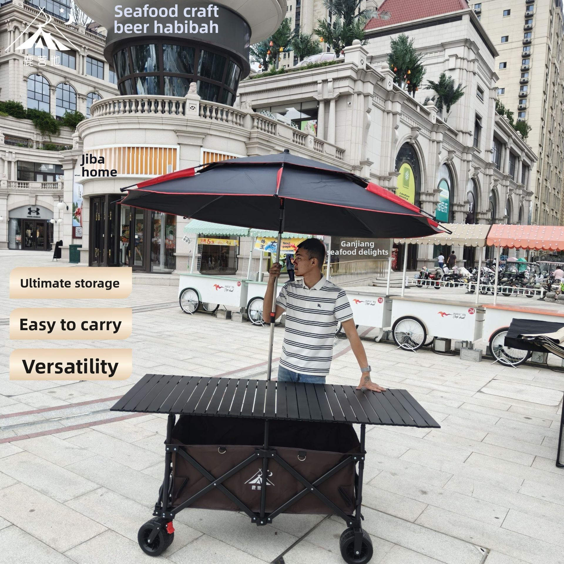Car folding camping Lifting ta - Pull Cart Fold 评论和价格