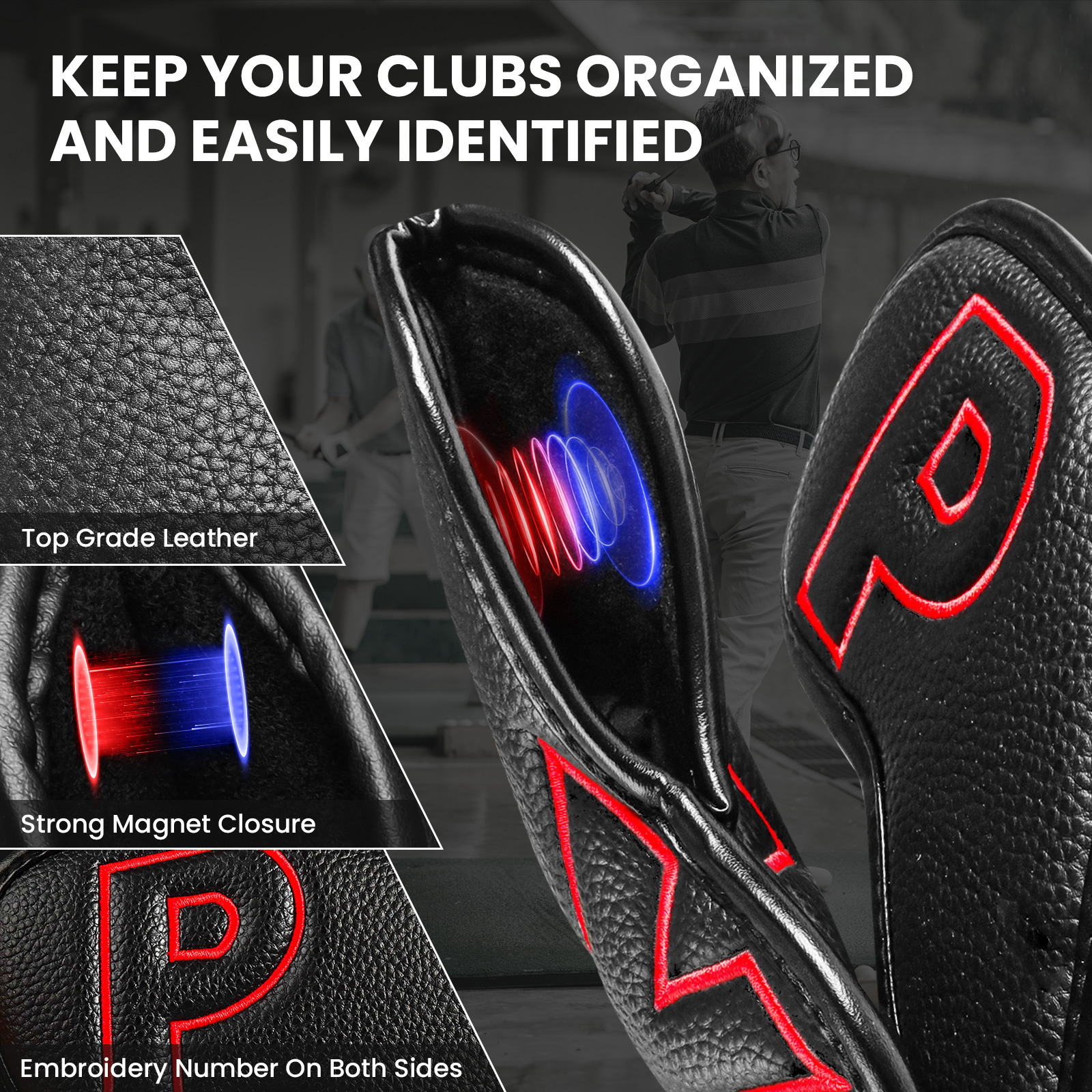 Golf Iron Covers Set Strong Ma - Golf Club Iron Set 评论和价格