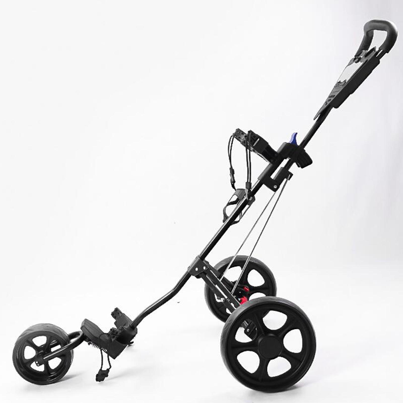 Golf Walking Pull Cart Caddy C - Pull Cart Fold 评论和价格
