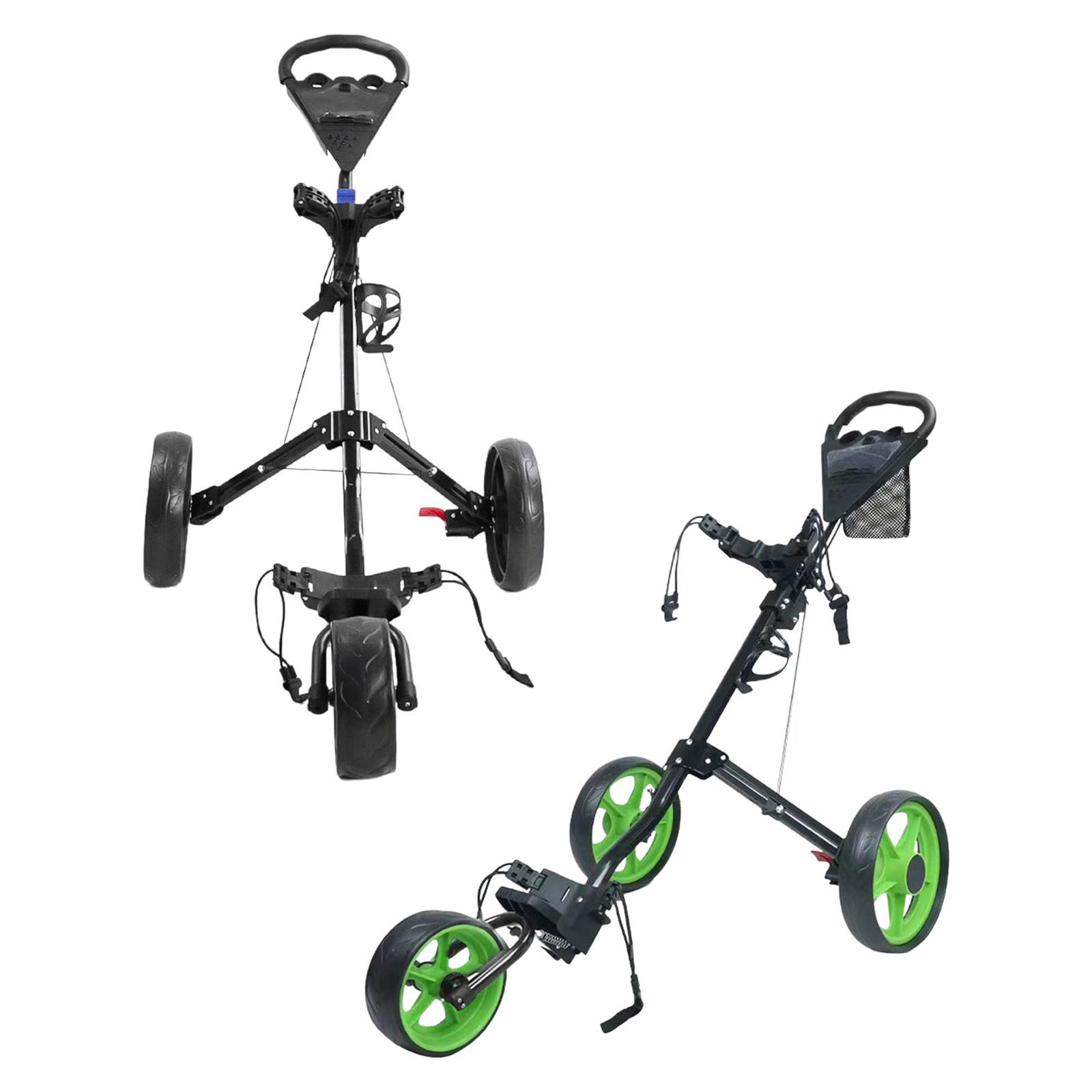 Golf Walking Pull Cart Caddy C - Pull Cart Fold 评论和价格