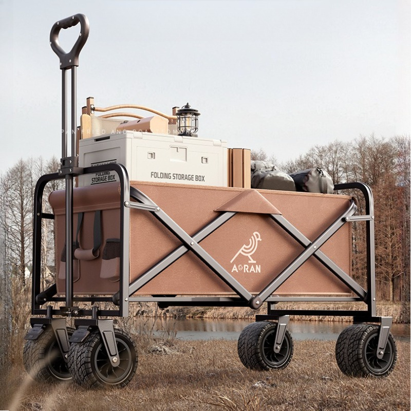 Portable Folding Camping Troll - Pull Cart Fold 评论和价格