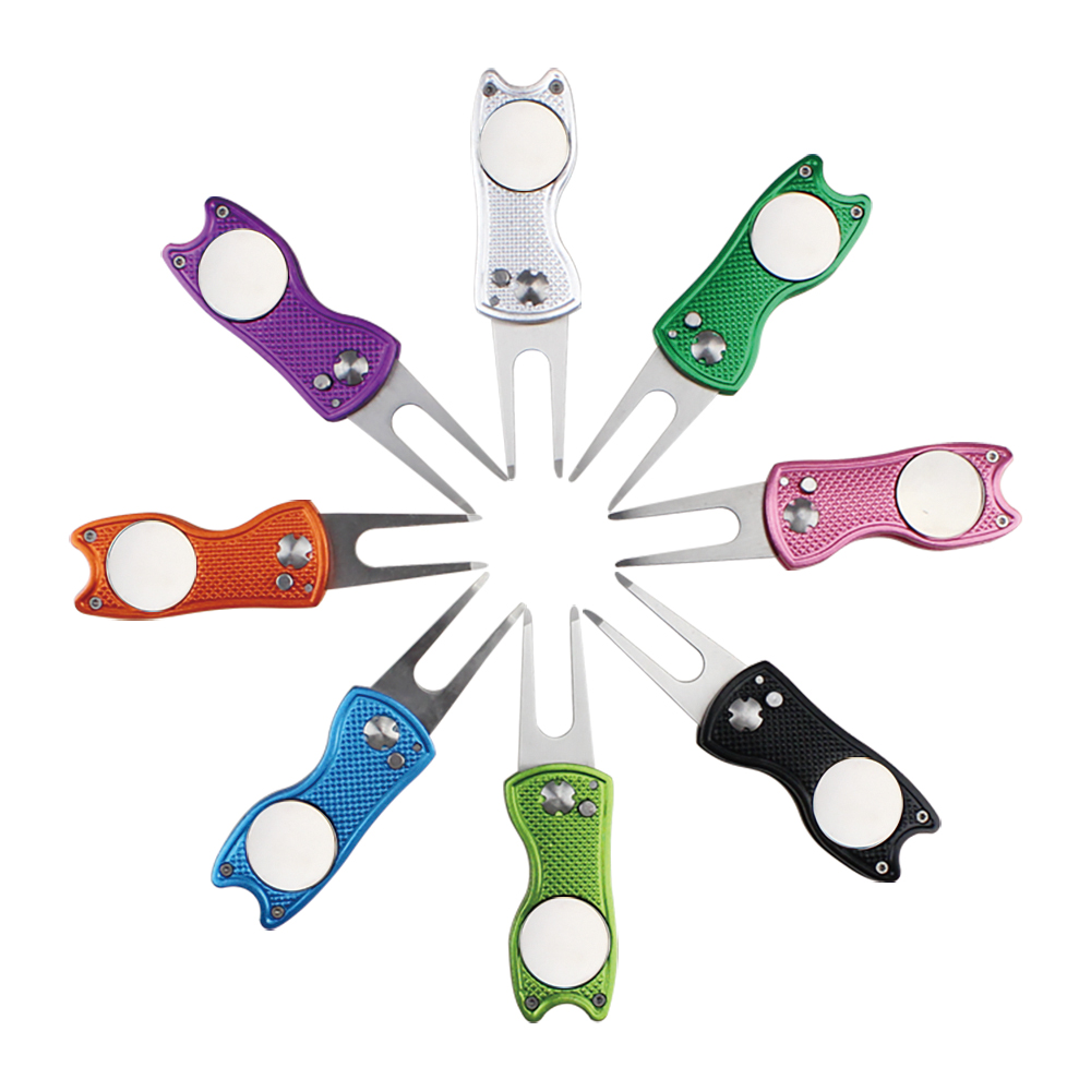 1 Pcs Multi Color Switchblade  - Divot Repair Tool 评论和价格