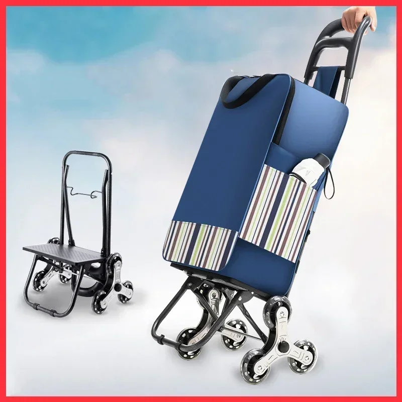 ZEXEF 1PC Light Grocery Shoppi - Pull Cart Fold 评论和价格
