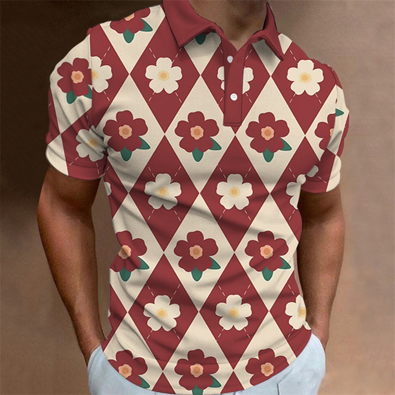 Men's Polo Shirt Summer Casual - Golf Equipment Rental 评论和价格