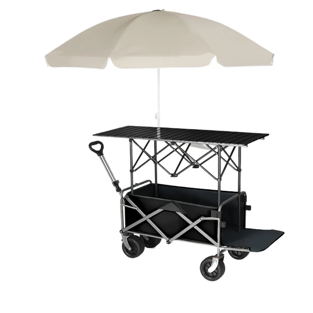 Stall trolley camper parasol l - Pull Cart Fold 评论和价格