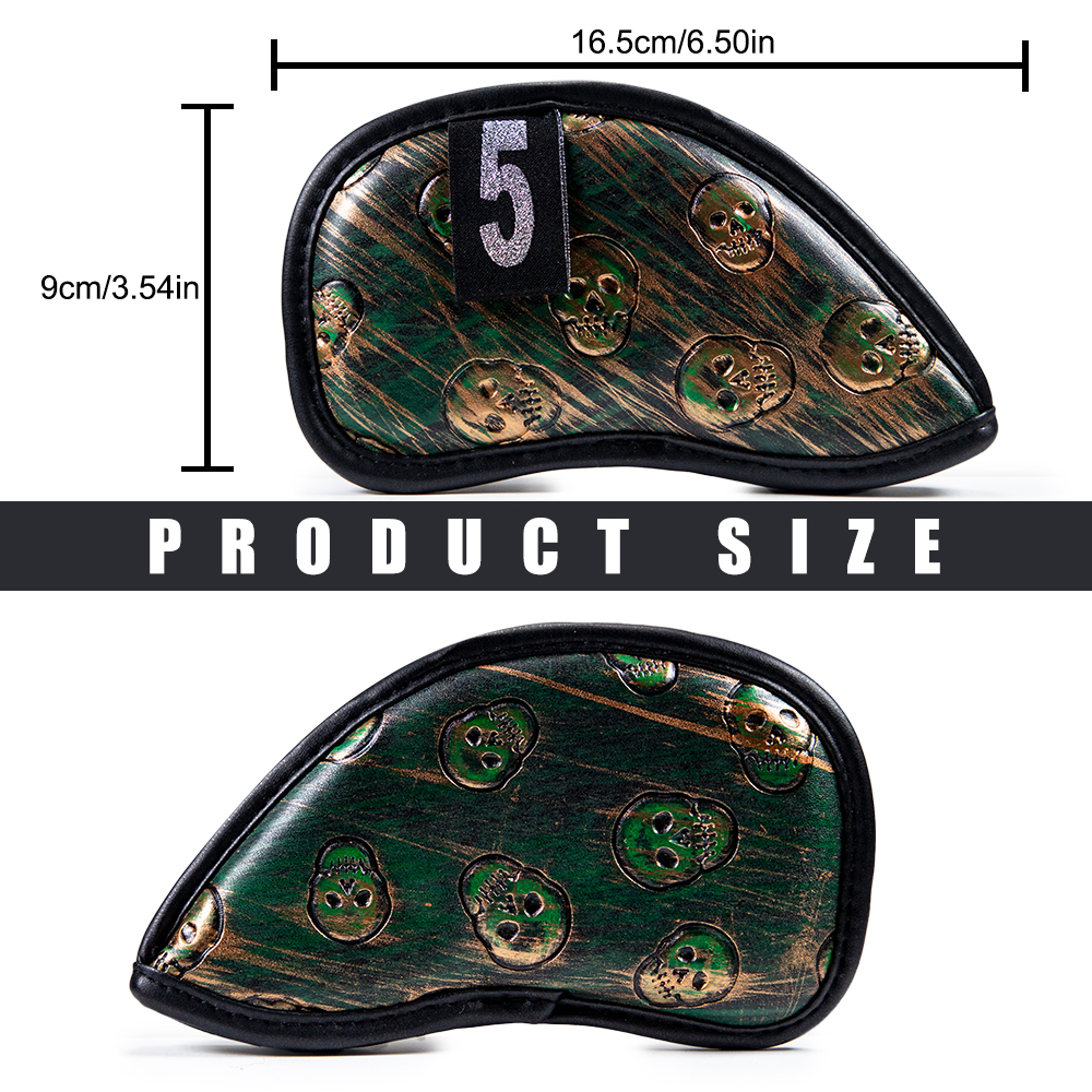 12pcs/set skull Golf Iron Head - Golf Club Iron Set 评论和价格