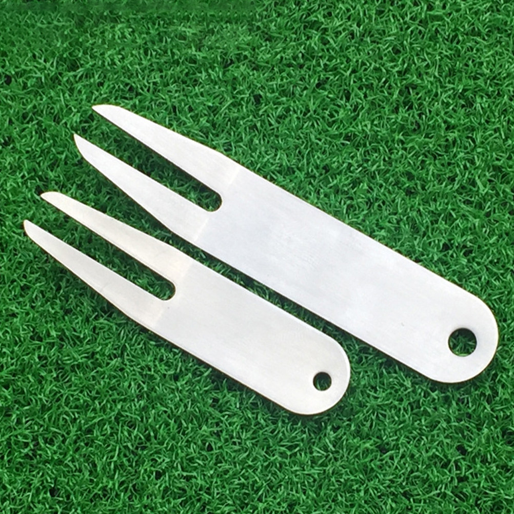 2Pcs Small Golf Divot Fork Sta - Divot Repair Tool 评论和价格