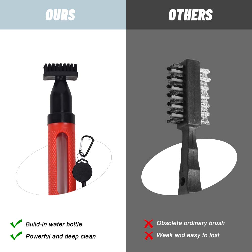 Golf club cleaning brush with  - Golf Equipment Rental 评论和价格