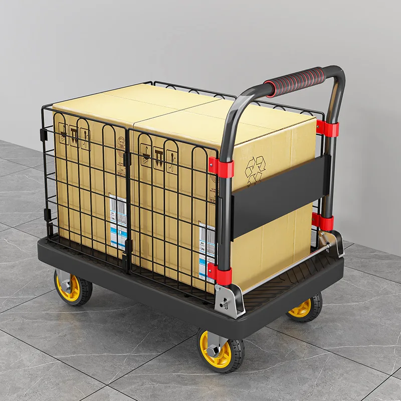 Fence flatbed cart folding sil - Pull Cart Fold 评论和价格