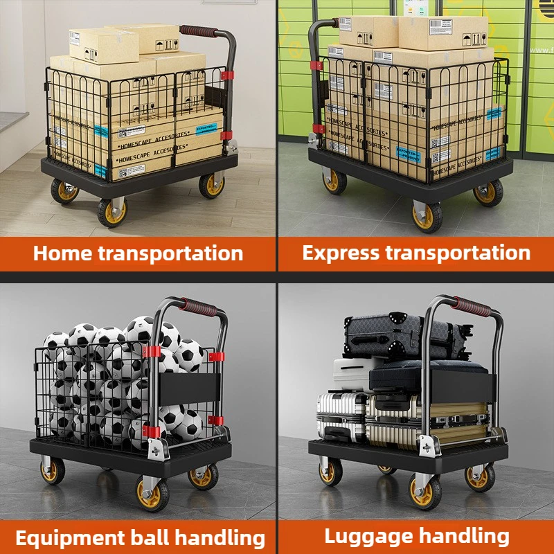 Fence flatbed cart folding sil - Pull Cart Fold 评论和价格