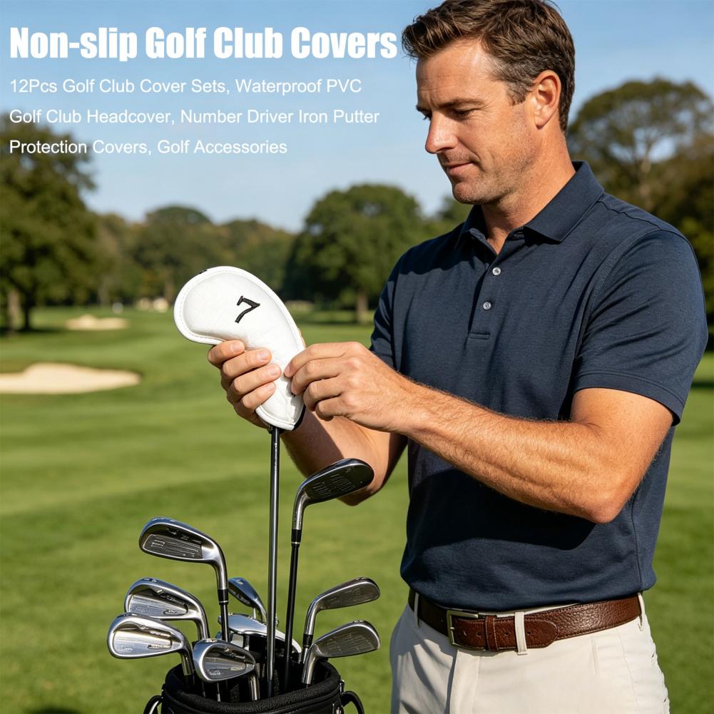 Golf Club Headcover 12pcs Wate - Golf Club Iron Set 评论和价格