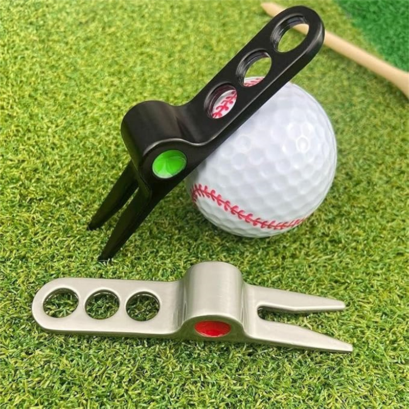 New Zinc Alloy Golf Fork For S - Divot Repair Tool 评论和价格