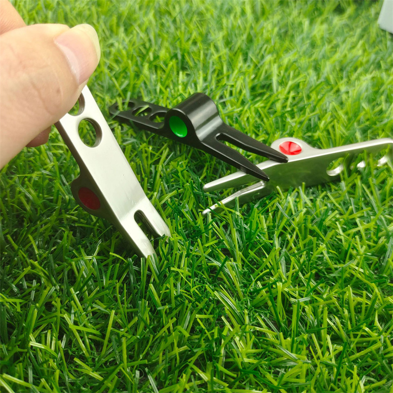 New Zinc Alloy Golf Fork For S - Divot Repair Tool 评论和价格