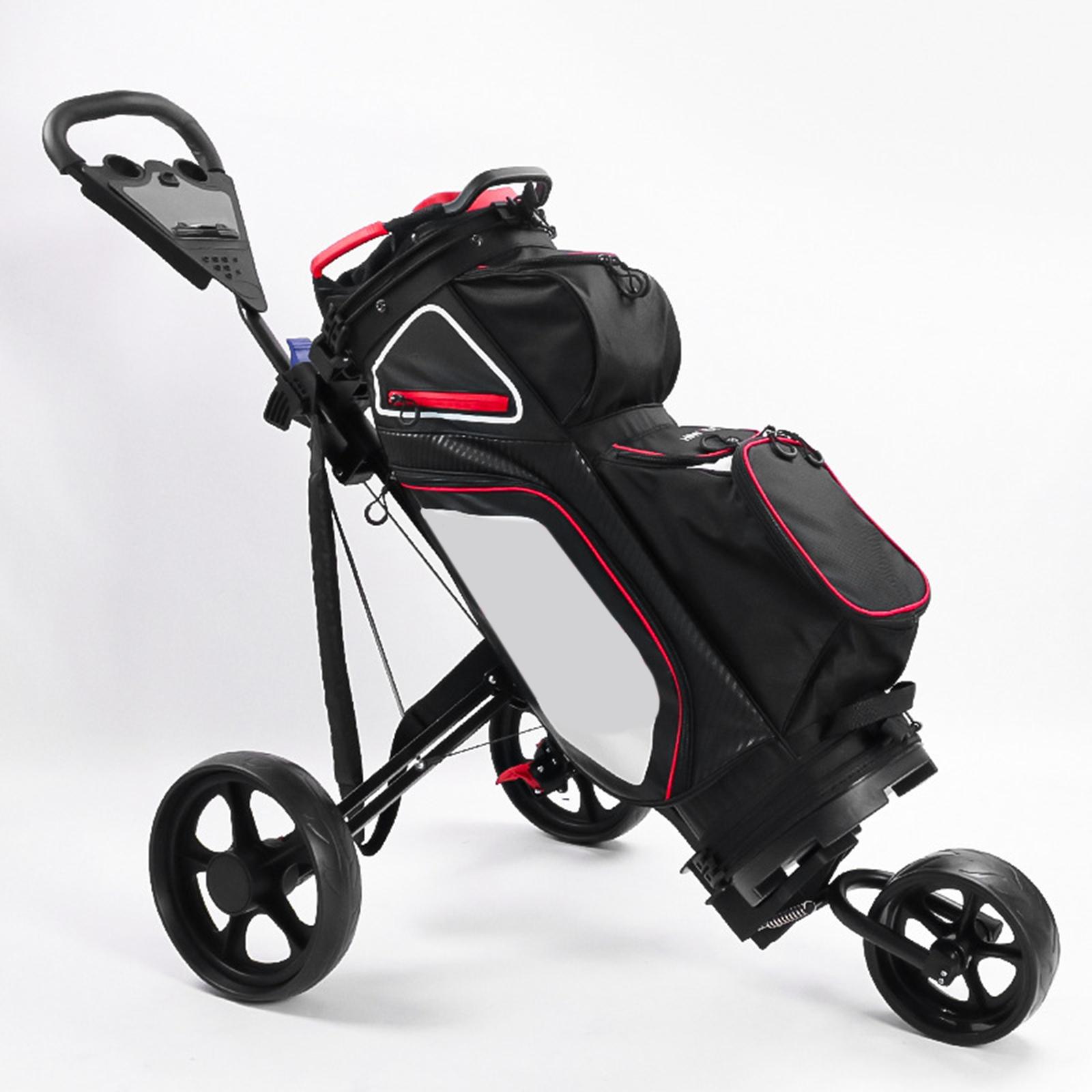 Golf Walking Pull Cart Caddy C - Pull Cart Fold 评论和价格